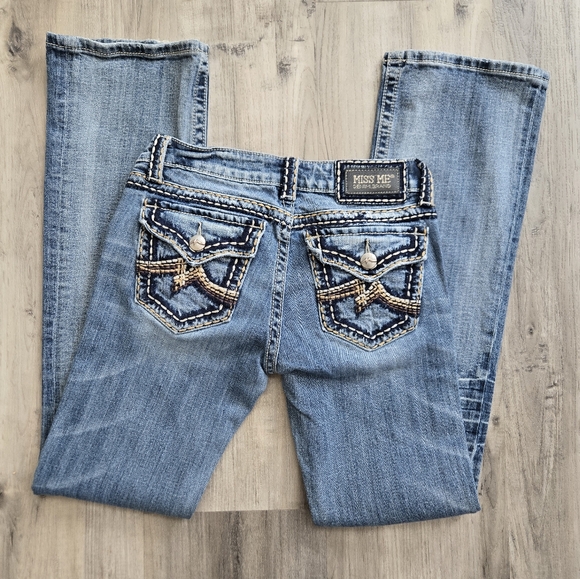 Miss Me Denim Brand Iren Bootcut Jeans Sz 29 - Picture 2 of 12
